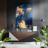 Mutant Brushed Aluminum Dibond Wall Art.